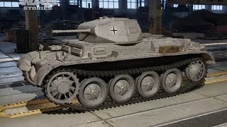 WOT Pz. II D Garage Showcase World of Tanks Console