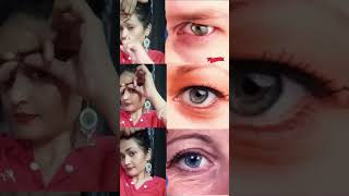 Eye bages wrinkles, #antiaging #faceyoga #glowingskin #yogaasanas #shorts #viralvideo