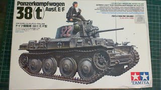 TAMIYA Panzerkampfwagen 38(t) Ausf. E/F Build Update 3