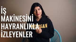 İş makinesi, inşaat izleyen insanımızın beyni