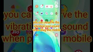 how to enable charging sounds and vibration in mobile by mobile settings.how to creat or make.how to