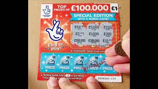 Only 2 Scratch Card Special Edition with a bonus game