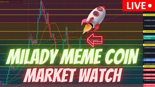 MILADY MEME COIN  / BTC  / JASMY COIN  /  DEFI /  MARKET WATCH   **WE ARE LIVE**