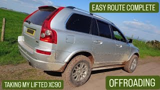 TAKING MY LIFTED XC90 OFFROAD - EASY ROUTE COMPLETED 🇸🇪✅