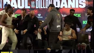 BEST MOMENT KSI VS TOMMY FURY!!( GOT VERY HEATED!!!) PRESS CONFERENCE