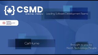 Carl Hume, Leading Software Development Teams, Engineering and Leadership