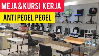 REVIEW MEJA & KURSI KERJA TERNYAMAN || 2023