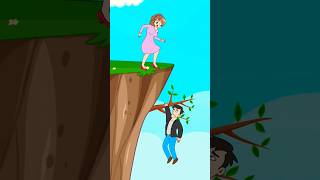 Wife vs Mistress - Funny Animation Cartoon #shorts#animation #cartoon