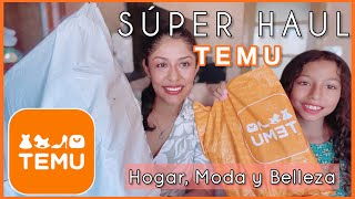 SUPER HAUL TEMU 📦! Probando productos de TEMU | Hogar , Moda y Belleza 💄 👗#temu