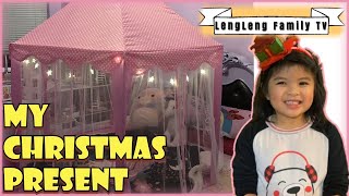 My Christmas present | #Christmas 2019 | thanksMom&Dad! | Leng Leng FamilyTv