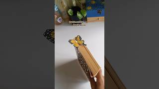 Easy butterfly bookmark #bookmark #painting  #ytshorts