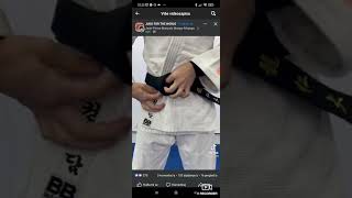 Almir mix vezanje pojasa sa kimonom Jiu Jitsu