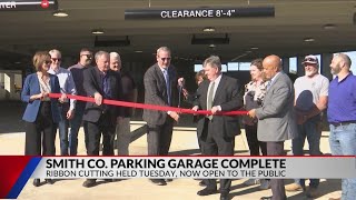 New Smith County parking garage opens, first step in downtown development