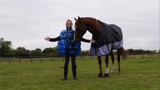 5 Year Old vs 17 Year Old // Inflatables!