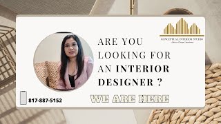 Are You Looking an Interior Designer  ? | Commercial Interior || Residential Interior | 817-887-5152