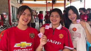 Free BBQ for 250 Man Utd Fans in Khon Kaen, Celebrating FA Cup Win