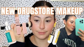 TESTING NEW DRUGSTORE MAKEUP 2022! | Full face of drugstore!