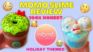 MOMO SLIME REVIEW!- 100% Honest Famous Slime Shop Review [ASMR]