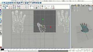 UVing a Hand with Maya, pt. 1