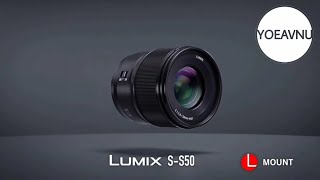 Panasonic - [NEW] LUMIX S │LUMIX S 50mm F1.8 (S-S50) L-Mount