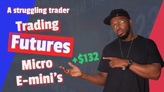 Recap of a struggling daytrader trading the Futures Micro E-mini, Scalping out of the hole.