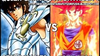 Death Battle :Goku Dios vs Seiya Kamei