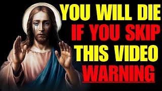 Ready to go to hell If you skip this video 🙏  God's message for me today|Jesus calls today's message