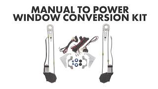 Manual to Power Window Conversion Kit