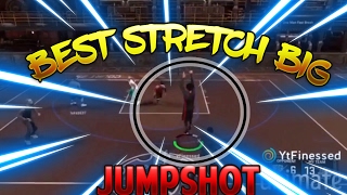 NBA 2K17 - BEST STRETCH BIG JUMPSHOT + 3 GODLY CUSTOM JUMPERS (GET CONSISTENT GREENLIGHTS)