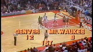 Milwaukee Bucks @ Denver Nuggets WCSF Game 2 Part 1