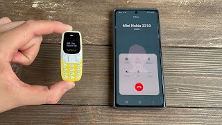 Biggest Phone in the World vs Smallest Phone Incoming Call Mini Phone Nokia 3310 vs Samsung Note 20