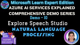 Azure AI services explained - Exploring Azure Speech Studio AI-900 Lab Demos - #microsoft #azure