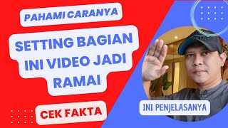 Cara Setting channel youtube ramai nambah subscriber jam tayang dengan mudah 2022 #youtube #pemula