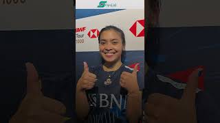 Menang Telak, Mariska Tunjung Sabet Juara Satu Spain Masters 2023 | Opsi.id #shorts #short