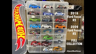 2016 & 2009 Ford Focus RS By Hot Wheels | Diecast Unboxing | Full Collection | Super Treasure Hunt