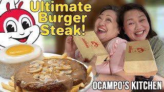 Masarap nga ba talaga ang Jollibee Ultimate Burger Steak? - Ocampo's Kitchen