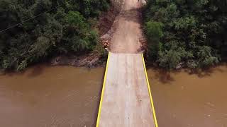 Inaugurada a ponte sobre o rio Buricá que liga Boa Vista do Buricá/Três de Maio/São José do Inhacorá