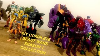 My Complete Transformers: Beast Wars Season 1 Collection  | Transformers stop motion