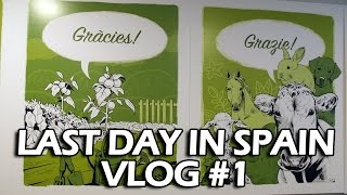 Last Day in Spain Travel VLOG - Vegan Travel Food - Barcelona Full Day of Eating