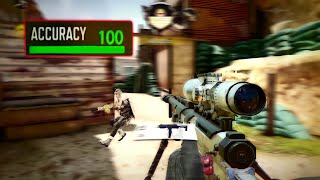 If you want to become an aggressive sniper watch this video