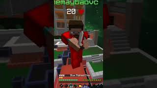 POV: you hit your opponent off before you die! #shorts #shortsminecraft #hypixel #hypixelbridge