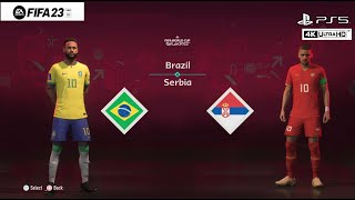 FIFA 23 | FIFA World Cup Qatar  | Brazil - Neymar Corner Setup - PS5 Gameplay #Shorts