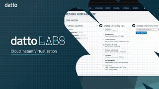 Datto Labs - Cloud Instant Virtualization