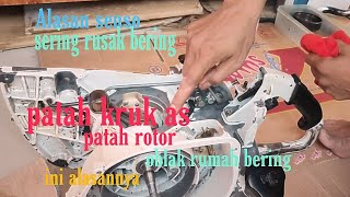 SENSO 070 SERING PATAH ROTOR PATAH KRUK AS INI ALASANNYA