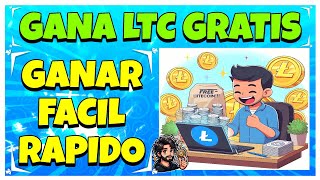 🔵LA MEJOR PAGINA PARA GANAR LITECOIN FACIL RAPIDO Y GRATIS🔵 3 Retiros en Minutos | Gana LTC GRATIS✅