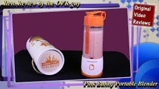 Pink Bunny Portable Blender Review