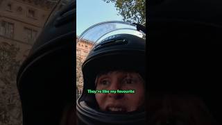 I give my friend Sarah-Faye a lift #triumph #london #motovlog #biker