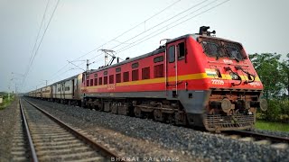 Hwh Wap-4 Presenting 03465 Up HWH-MLDT Intercity Express going smoothly||ER