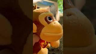 Funky Kong Meets Baby DK! #marioplush #donkeykong #funkykong #shorts #funny