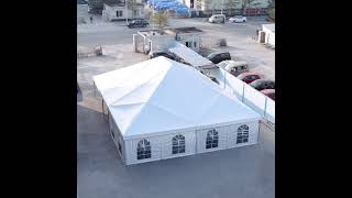 40ft 12x15m hip ends frame tent for party wedding festival  events